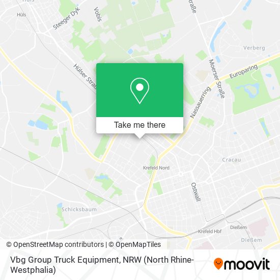 Vbg Group Truck Equipment map