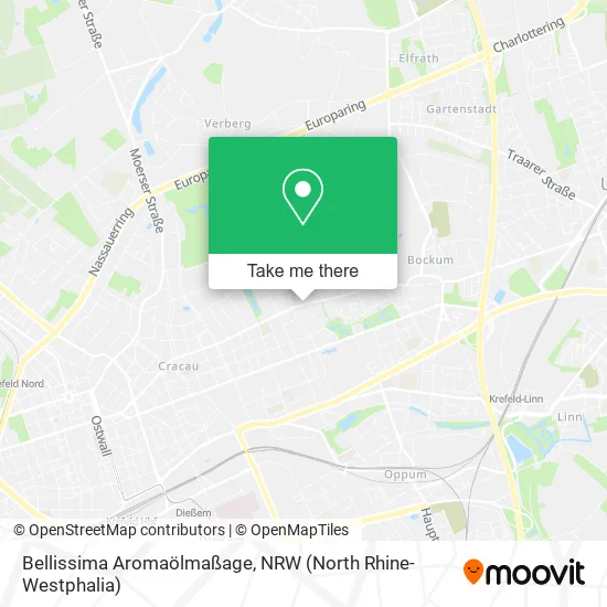 Карта Bellissima Aromaölmaßage
