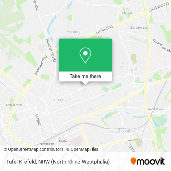 Карта Tafel Krefeld
