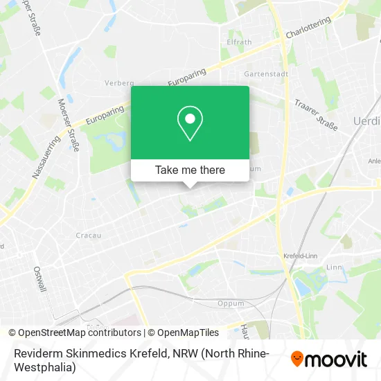 Карта Reviderm Skinmedics Krefeld