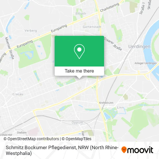 Карта Schmitz Bockumer Pflegedienst
