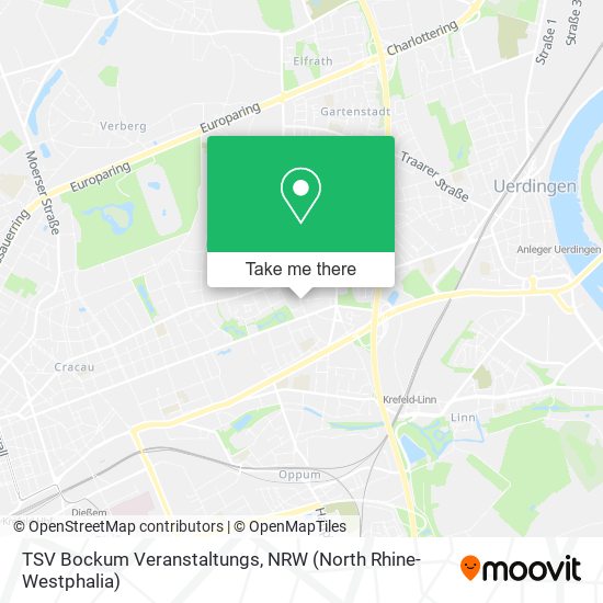 TSV Bockum Veranstaltungs map