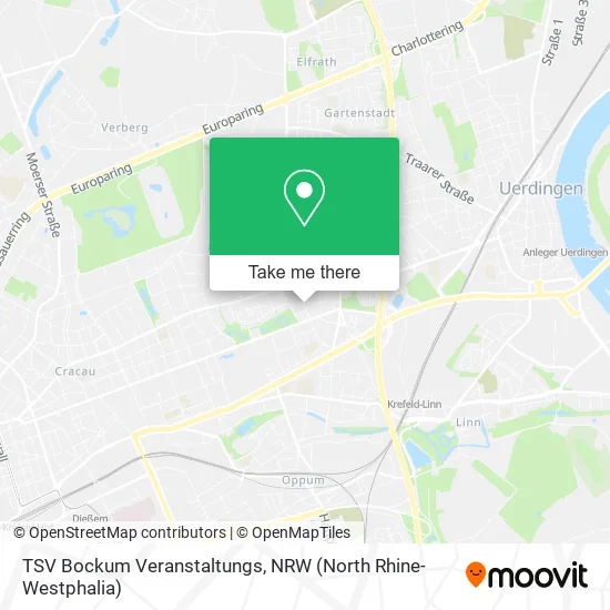 Карта TSV Bockum Veranstaltungs
