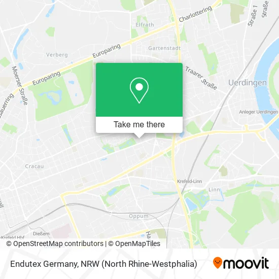 Карта Endutex Germany