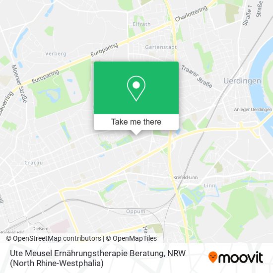 Ute Meusel Ernährungstherapie Beratung map