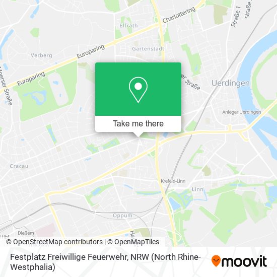 Festplatz Freiwillige Feuerwehr map