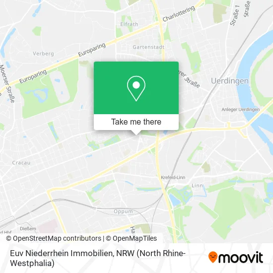Карта Euv Niederrhein Immobilien