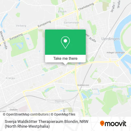 Карта Svenja Waldkötter Therapieraum Blondin