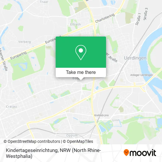 Карта Kindertageseinrichtung