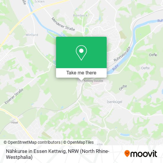 Nähkurse in Essen Kettwig map