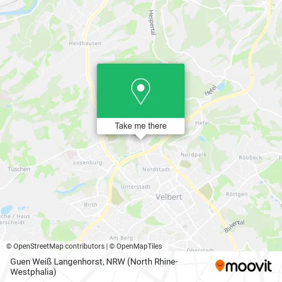 Карта Guen Weiß Langenhorst