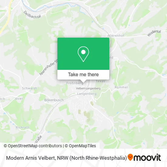 Карта Modern Arnis Velbert