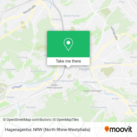 Hagenagentur map