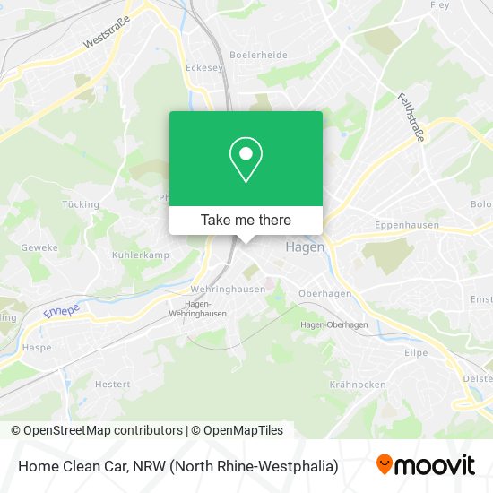 Home Clean Car map