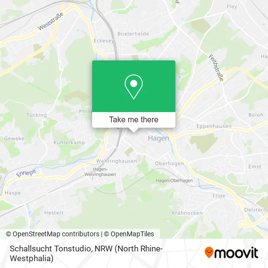 Карта Schallsucht Tonstudio