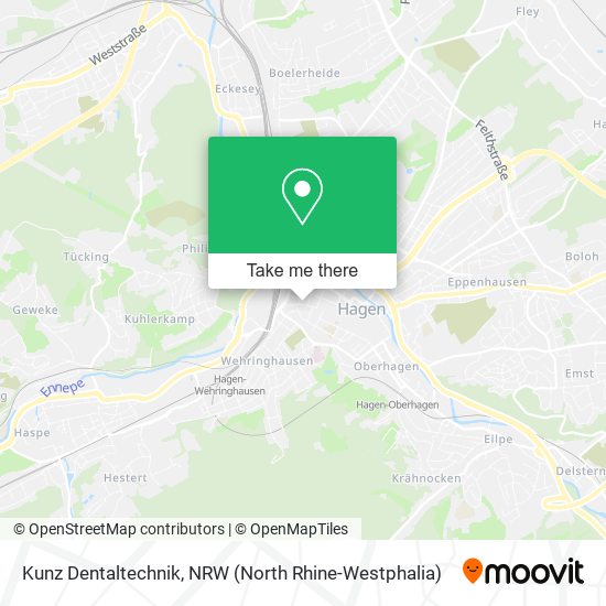 Kunz Dentaltechnik map