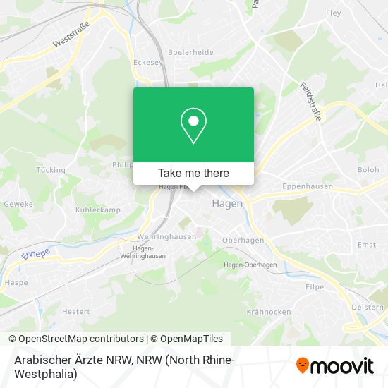 Arabischer Ärzte NRW map