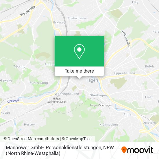 Manpower GmbH Personaldienstleistungen map