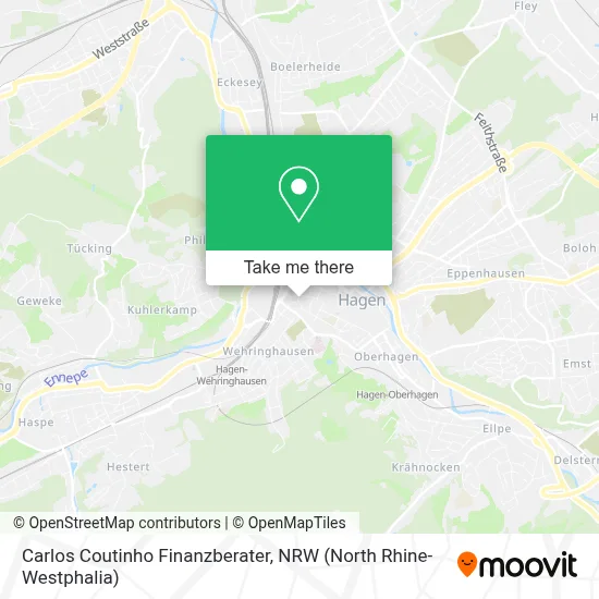 Carlos Coutinho Finanzberater map