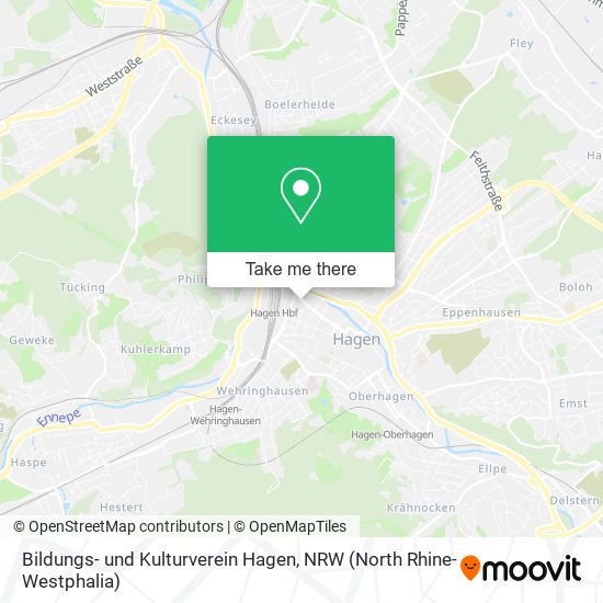 Bildungs- und Kulturverein Hagen map