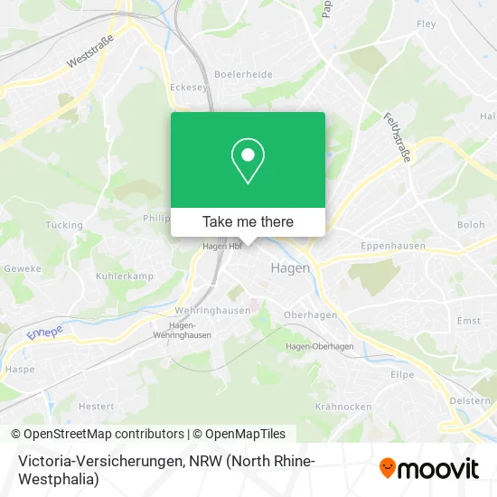 Карта Victoria-Versicherungen