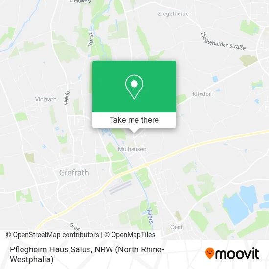 Pflegheim Haus Salus map