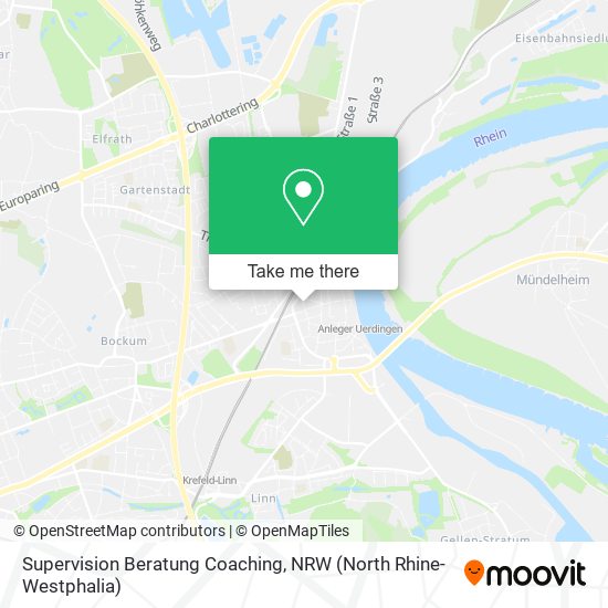 Supervision Beratung Coaching map