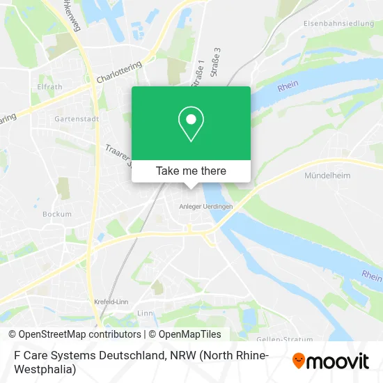 F Care Systems Deutschland map