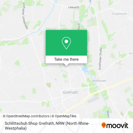 Карта Schlittschuh Shop Grefrath