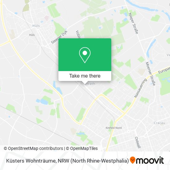 Küsters Wohnträume map