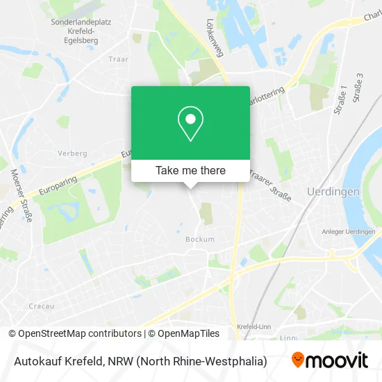 Autokauf Krefeld map