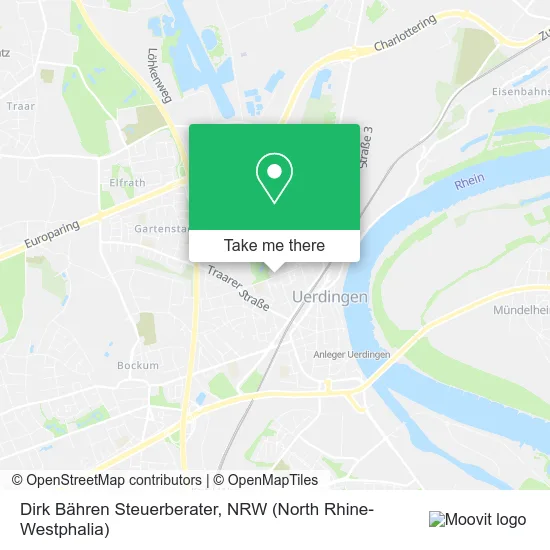 Dirk Bähren Steuerberater map