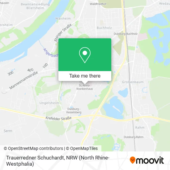 Карта Trauerredner Schuchardt