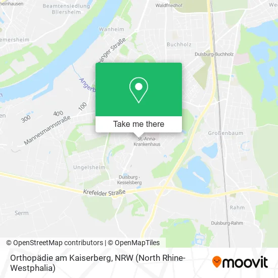 Карта Orthopädie am Kaiserberg