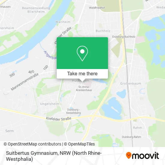 Suitbertus Gymnasium map