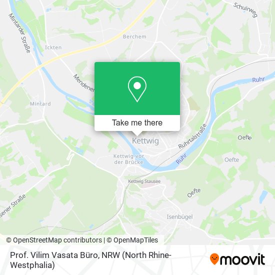 Prof. Vilim Vasata Büro map