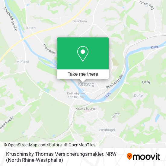 Kruschinsky Thomas Versicherungsmakler map