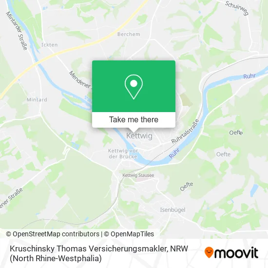 Карта Kruschinsky Thomas Versicherungsmakler