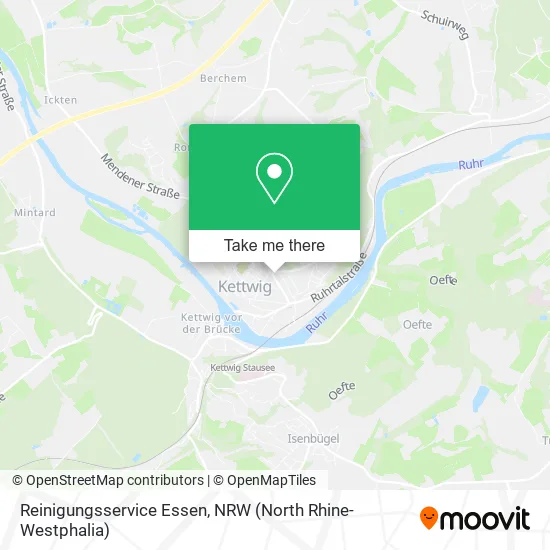 Карта Reinigungsservice Essen