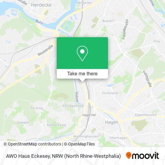 Карта AWO Haus Eckesey