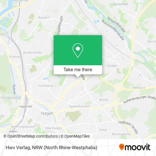 Карта Hwv Verlag