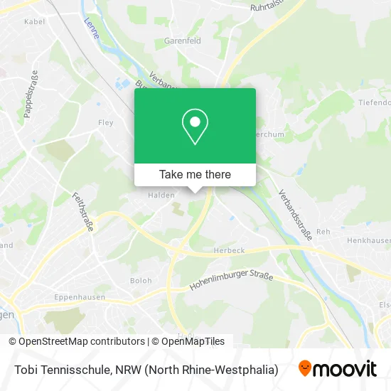 Карта Tobi Tennisschule