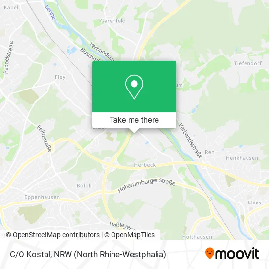 Карта C/O Kostal