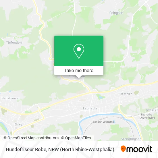 Карта Hundefriseur Robe