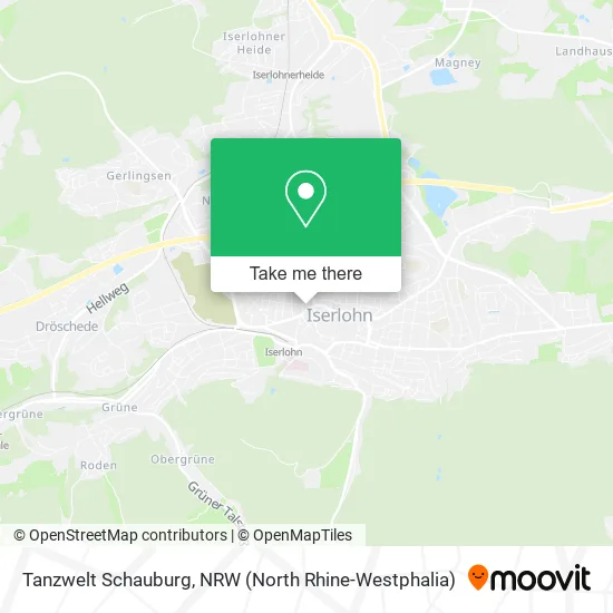 Карта Tanzwelt Schauburg