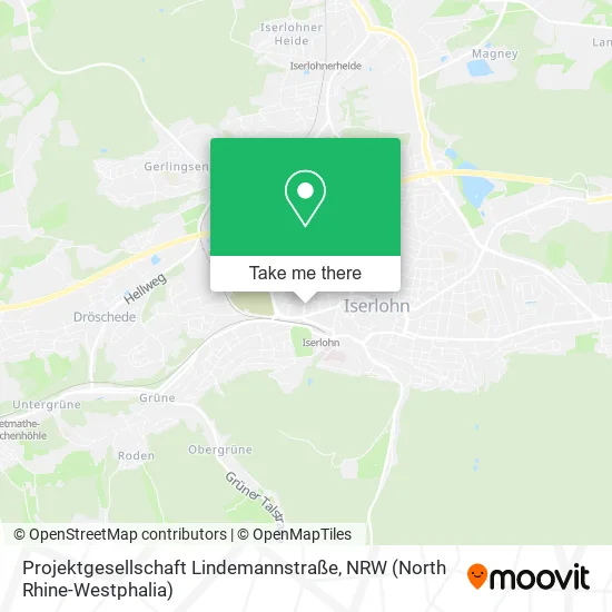 Карта Projektgesellschaft Lindemannstraße
