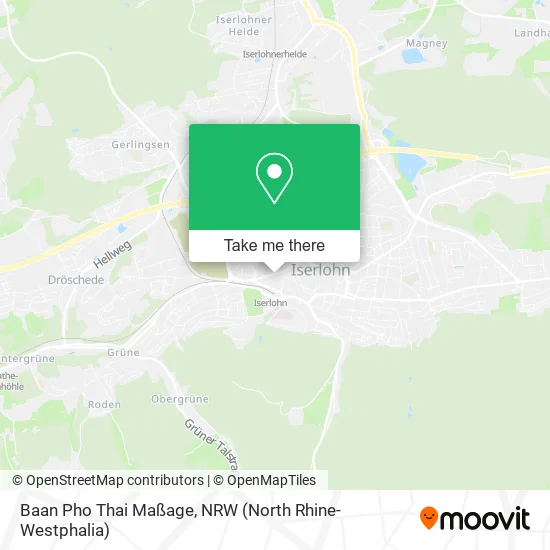 Карта Baan Pho Thai Maßage
