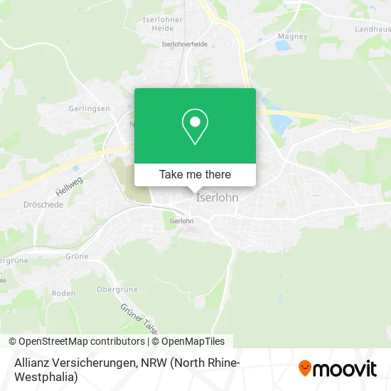 Карта Allianz Versicherungen