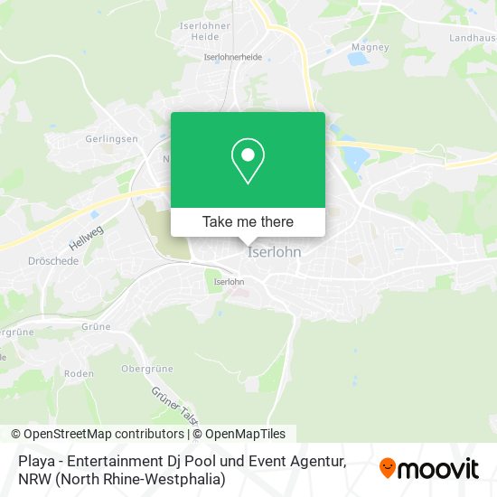 Playa - Entertainment Dj Pool und Event Agentur map