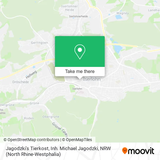 Jagodzki's Tierkost, Inh. Michael Jagodzki map